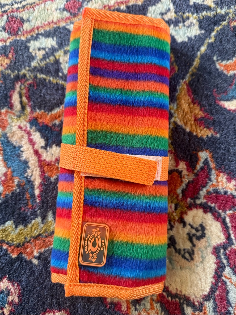 Colorful Club Crochet Hook Holder